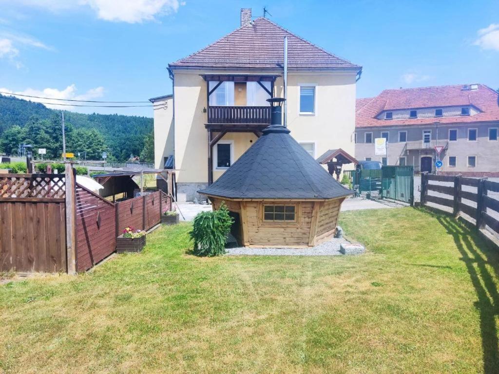 Ferienwohnung 3 Am Hofladen Hellendorf Bad Gottleuba-Berggiesshuebel Bagian luar foto