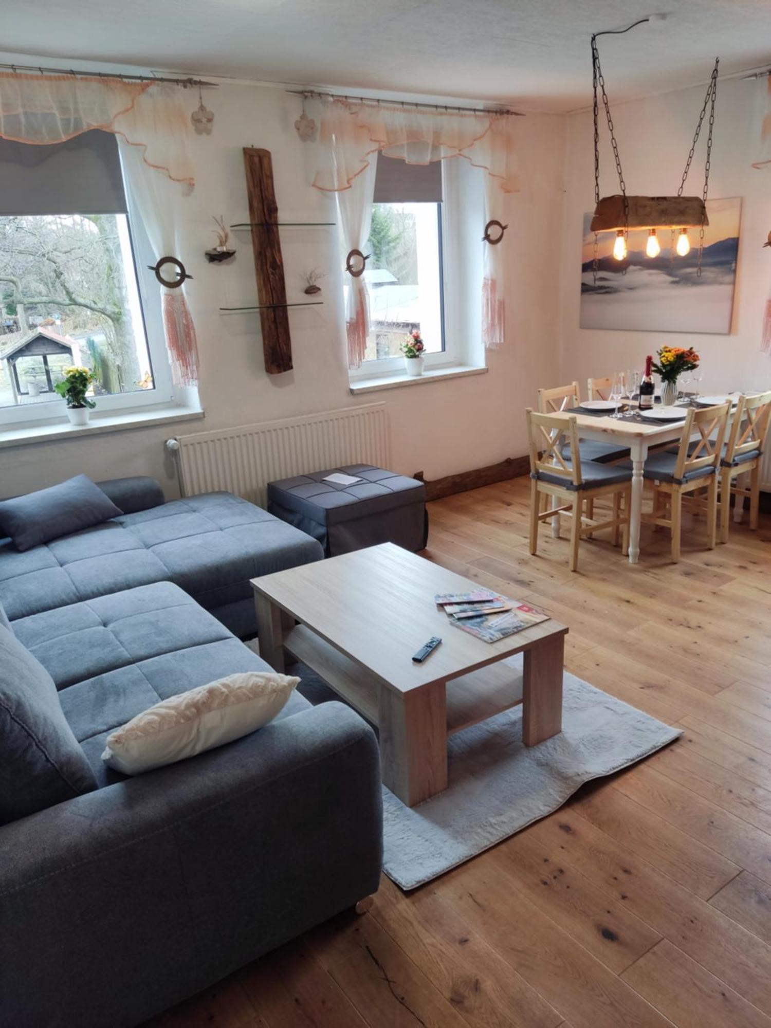 Ferienwohnung 3 Am Hofladen Hellendorf Bad Gottleuba-Berggiesshuebel Bagian luar foto