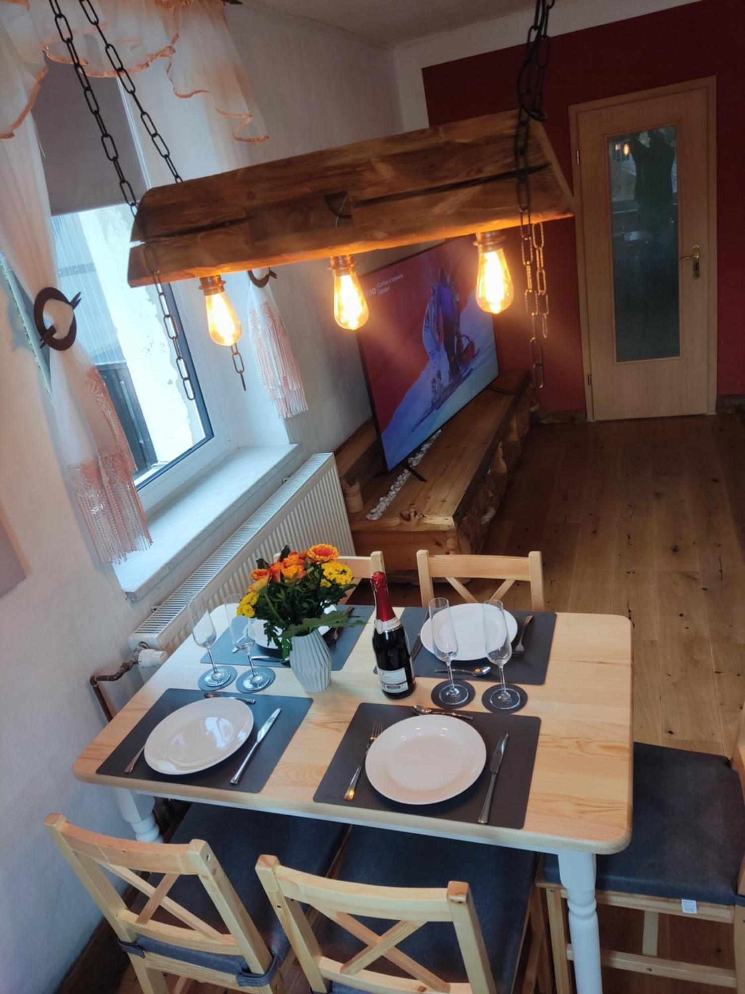 Ferienwohnung 3 Am Hofladen Hellendorf Bad Gottleuba-Berggiesshuebel Bagian luar foto