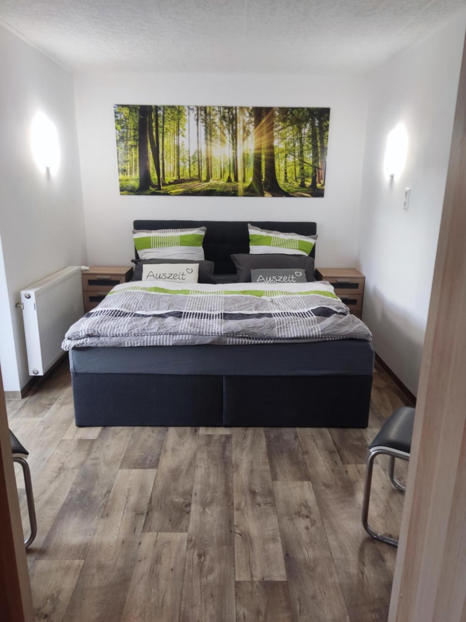 Ferienwohnung 3 Am Hofladen Hellendorf Bad Gottleuba-Berggiesshuebel Bagian luar foto